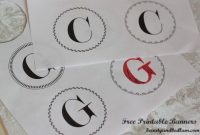 Free Printable Banner Templates: Alphabet With Different pertaining to Free Letter Templates For Banners