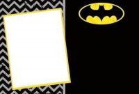 Free Printable Batman Birthday Invitations | Batman regarding Batman Birthday Card Template