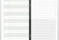 Free Printable Daily Calendar Templates | Smartsheet throughout Printable Blank Daily Schedule Template