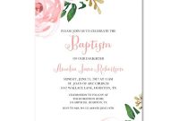 Free Printable Editable Pdf Baptism Invitation Diy – Pink throughout Free Christening Invitation Cards Templates