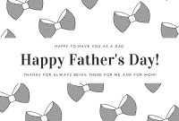 Free Printable Father's Day Card Templates To Personalize within Fathers Day Card Template