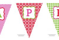 Free Printable: Happy Birthday Banner – Anders Ruff Custom with Free Printable Happy Birthday Banner Templates