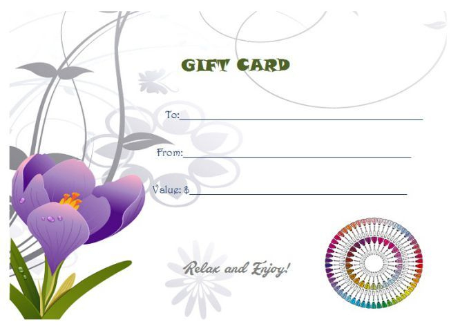 Free Printable Manicure Gift Certificate | Gift Certificate with regard to Nail Gift Certificate Template Free