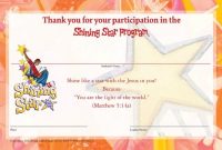 Free Printable Vbs Certificates Templates | Garden | School pertaining to Free Vbs Certificate Templates