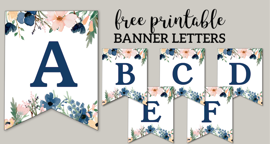 Free Printable Wedding Banners | Paper Trail Design for Bride To Be Banner Template