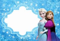 Free Printables For The Disney Movie Frozen | Frozen with regard to Frozen Birthday Card Template
