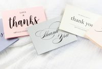 Free Printables – Simple 3 X 5 Folding Thank You Cards with Free Templates For Cards Print