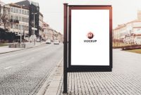 Free Road Side Outdoor Banner Billboard Mockup Psd For with Outdoor Banner Design Templates