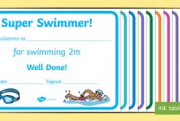 Free! – Swimming Certificates (Teacher Made) within Free Swimming Certificate Templates