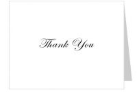 Free Thank You Card Template | Thank You Card Template regarding Thank You Note Card Template
