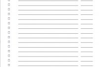 Free To Do List Templates In Excel regarding Blank To Do List Template