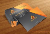 Free Vector Illustrator Business Card Template 3 | Business intended for Visiting Card Illustrator Templates Download