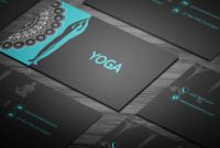 Free Yoga Teacher Business Card Template with Business Cards For Teachers Templates Free