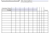 Fundraiser Order Form Templates – Word Excel Pdf Formats intended for Blank Fundraiser Order Form Template