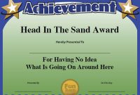 Funny Certificates | Funny Certificates, Funny Office Awards regarding Funny Certificates For Employees Templates