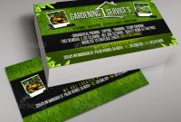 Gardening Business Card 5 throughout Gardening Business Cards Templates