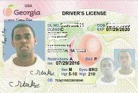 Georgia Driver's License Fake Id Virtual – Fake Id Card Maker for Georgia Id Card Template
