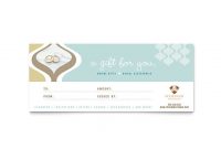 Gift Certificate Templates – Indesign, Illustrator, Word in Gift Certificate Template Indesign