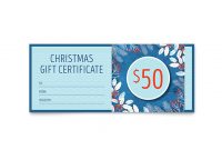 Gift Certificate Templates – Indesign, Illustrator, Word intended for Indesign Gift Certificate Template