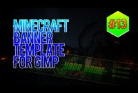 [Gimp] Youtube Banner Template #13 – Minecraft (New Style) pertaining to Youtube Banner Template Gimp