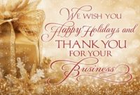 Golden Happy Holidays Free Greeting Card Template 60% Off with regard to Happy Holidays Card Template