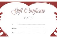 Golden Wedding Anniversary Gift Certificate Template Free in Anniversary Certificate Template Free