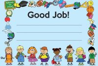 Good Job Certificate Template (2 In 2020 | Free Printable for Good Job Certificate Template