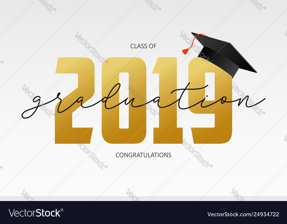 Graduating Card Template Class 2019 - Banner pertaining to Graduation Banner Template
