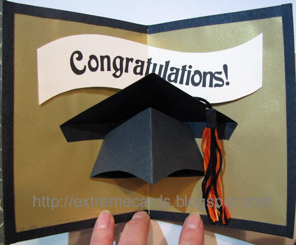Graduation Cap Pop Up Card Tutorial with regard to Graduation Pop Up Card Template