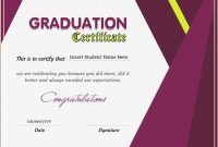 Graduation Certificate Template For Ms Word Download At Http regarding Professional Certificate Templates For Word