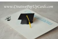 Graduation Pop Up Card: 3D Cap Tutorial intended for Graduation Pop Up Card Template