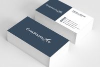 Graphicmore Business Card Template Free Psd File throughout Name Card Template Photoshop