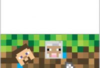 Great For Thank You Card | Minecraft Birthday, Minecraft in Minecraft Birthday Card Template