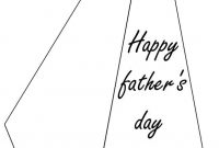 Greeting Card: Happy Father's Day | Fathers Day Coloring inside Fathers Day Card Template