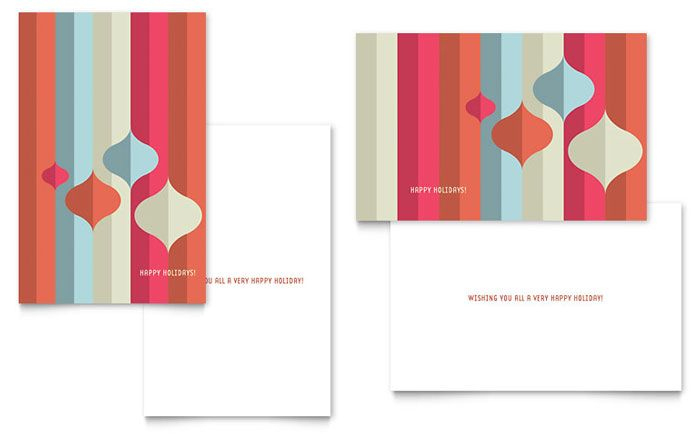 Greeting Card Templates - Indesign, Illustrator, Publisher intended for Birthday Card Indesign Template