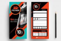 Gym / Fitness Membership Card Template In Psd, Ai & Vector for Gym Membership Card Template