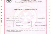 Gymnastics Certificate Template | Certificate Templates throughout Osha 10 Card Template