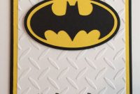 Handmade Batman Birthday Card | Birthday Card Template intended for Batman Birthday Card Template