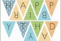 Happy Birthday Banner Printable Template – Birthday : Home intended for Free Printable Happy Birthday Banner Templates