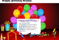 Happy Birthday Wishes Powerpoint Presentation Slides Slide11 pertaining to Greeting Card Template Powerpoint