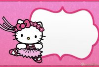 Hello Kitty Invitations – Free Printable Templates intended for Hello Kitty Birthday Card Template Free
