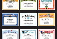 Hockey Certificate Templates | Players And Coaches Awards regarding Hockey Certificate Templates