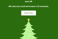 Holiday Email Template regarding Holiday Card Email Template