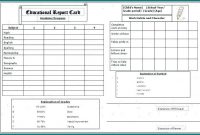 Homeschool Middle School Report Card Template (1 with Report Card Template Middle School