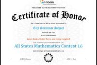 Honor Roll Certificate Template (3 in Honor Roll Certificate Template