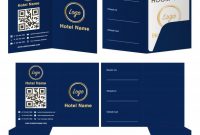 Hotel Key Card Holder Folder Package Template | Caballitos pertaining to Hotel Key Card Template
