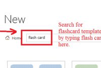 How Can I Make Flashcards With Microsoft Word's Templates regarding Queue Cards Template