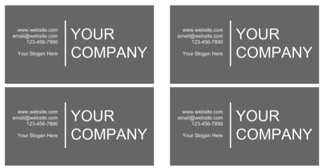 How Google Docs Can Help You Come Across As A Professional with regard to Google Docs Business Card Template
