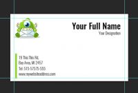 How To Create A Business Card Template In Photoshop throughout Create Business Card Template Photoshop