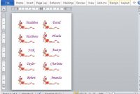 How To Create Thanksgiving Place Cards For Your Guests for Microsoft Word Place Card Template